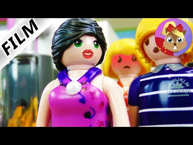 playmobil 摩比游戏 小电影 我有第二个妈妈吗?你是谁,为什么你会在我家里!